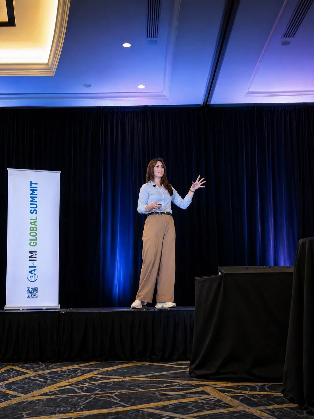 Eryn Peters speaking at AIIM Global Summit